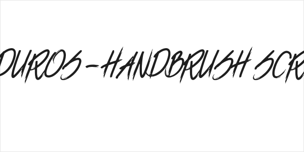 ENDUROS - HANDBRUSH SCRIPT Logo