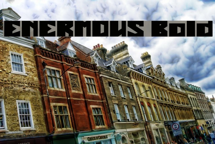 ENERMOUS Bold Example 1