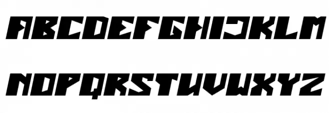 ENERMOUS Italic Шрифта ВЕРХНИЙ