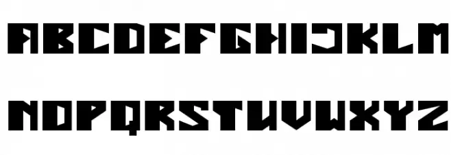 ENERMOUS Шрифта ВЕРХНИЙ