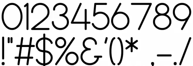 ENGCARNATION Font OTHER CHARS