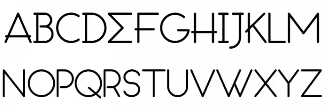 ENGCARNATION Schriftart Groß