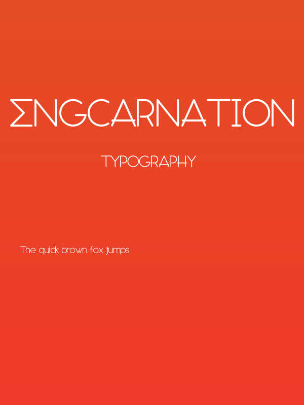 ENGCARNATION Poster