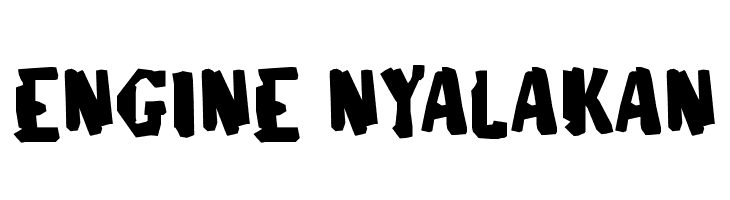 ENGINE NYALAKAN  नि: शुल्क फ़ॉन्ट्स डाउनलोड
