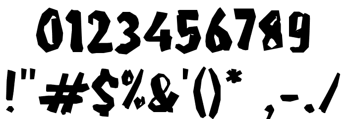 ENGINE NYALAKAN Font OTHER CHARS