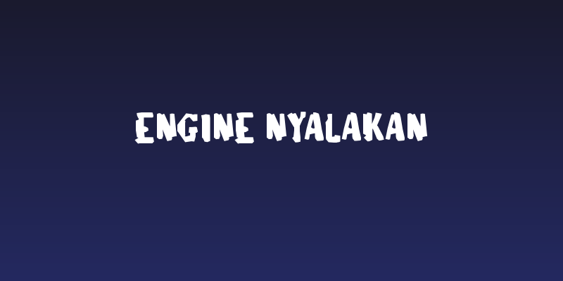 ENGINE NYALAKAN Social Header