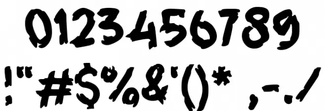 ENGKONG Font OTHER CHARS