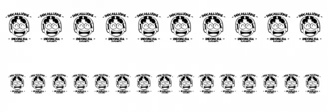 ENJOY-BOY Font OTHER CHARS