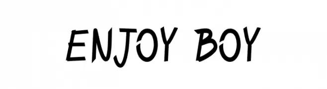ENJOY BOY  免费字体下载