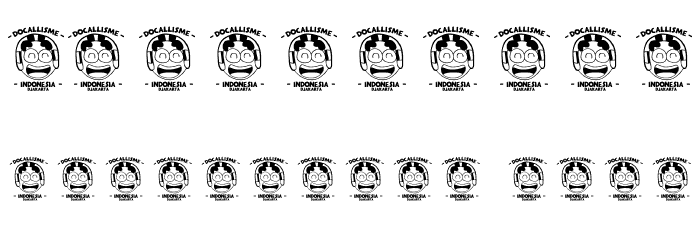ENJOY BOY Font OTHER CHARS