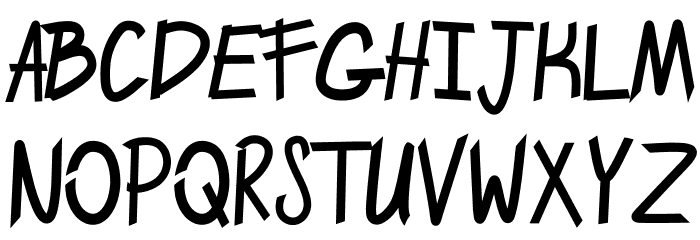 ENJOY BOY Font LOWERCASE