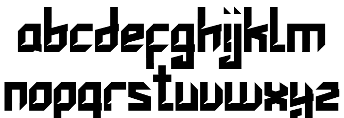 ENSAVIER Font LOWERCASE
