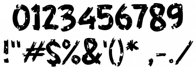 ENTER REDEEM Font OTHER CHARS