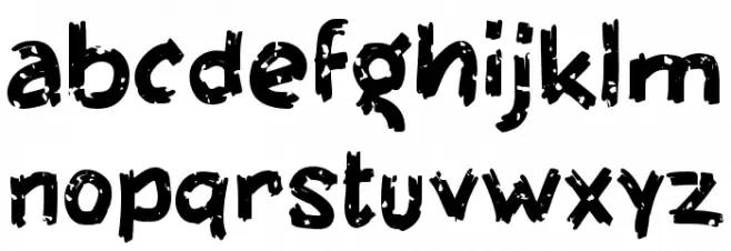 ENTER REDEEM Font Litere mici