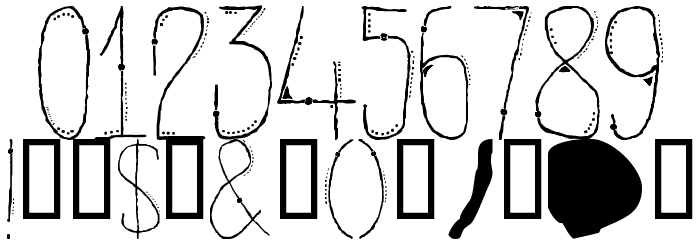 ENTIA Regular Font OTHER CHARS