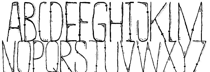 ENTIA Regular Font LOWERCASE