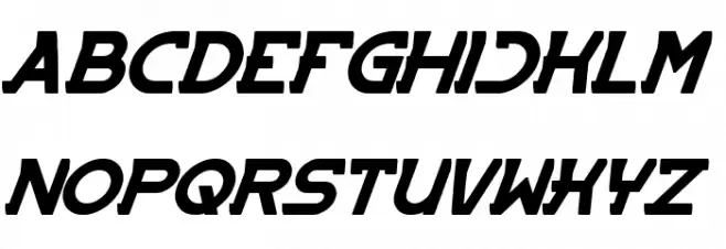 ENTRANCE Bold Italic Schriftart Groß