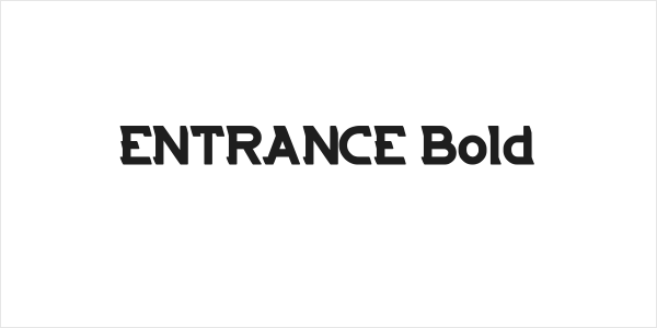 ENTRANCE Bold Logo