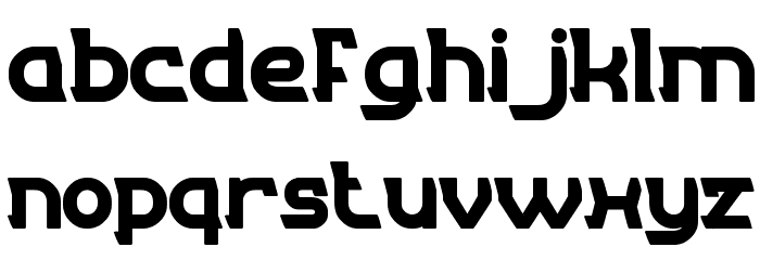 ENTRANCE Bold Font LOWERCASE