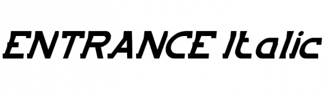 ENTRANCE Italic  Fuentes Gratis Descargar