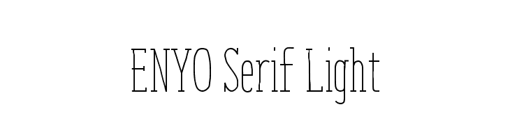 ENYO Serif Light Font