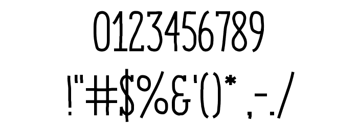ENYO Serif Medium Font Alte caractere