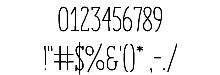 ENYO Serif Regular Font OTHER CHARS
