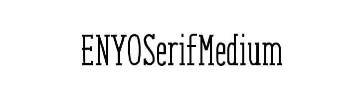 ENYOSerifMedium  Frei Schriftart Herunterladen