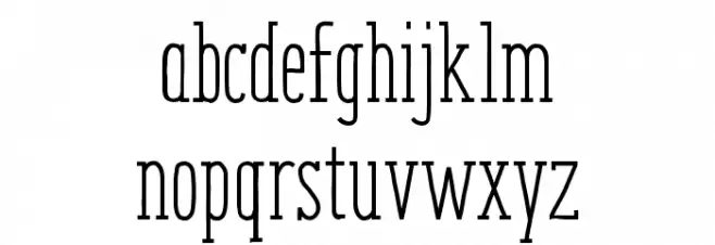 ENYOSerifRegular 字体 小写