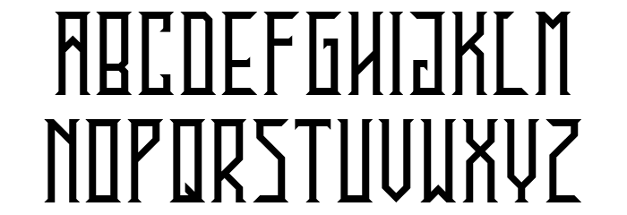 En Garde Font LOWERCASE