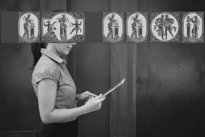 En klassisk Maaned Font examples