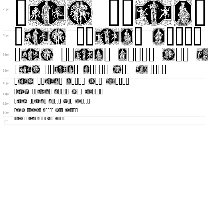 En klassisk Maaned Waterfall