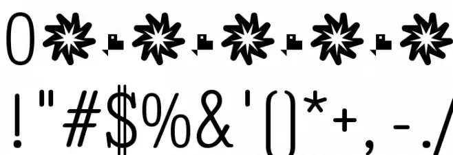 Enagol Math Light Font OTHER CHARS