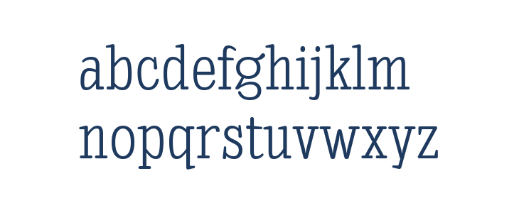 Enagol Math Light Lowercase