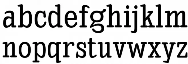 Enagol Math Medium Font Litere mici