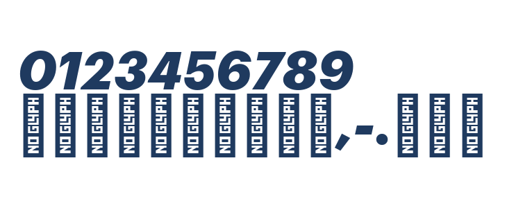 Encamp Test Black Italic Other Characters