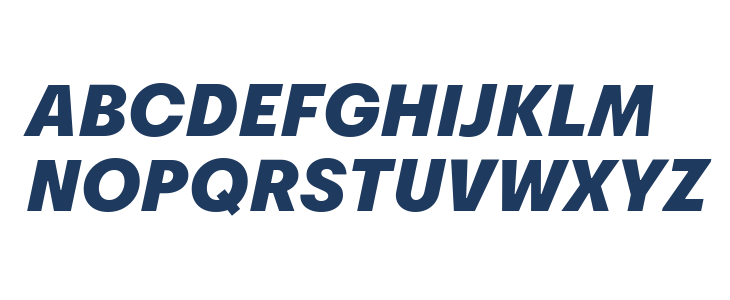 Encamp Test Black Italic Uppercase