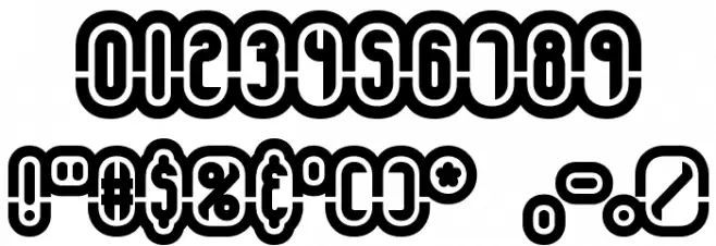 Encapsulate BRK Font OTHER CHARS