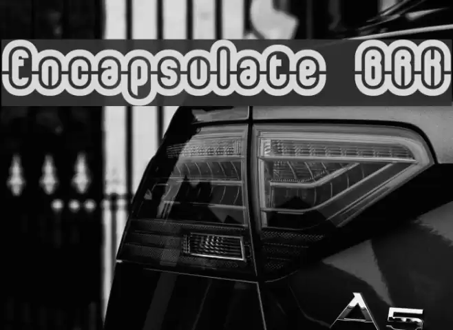 Encapsulate BRK Font examples