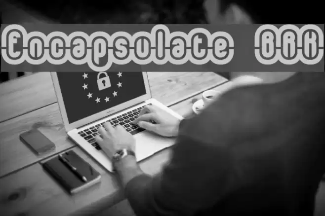 Encapsulate BRK Font examples