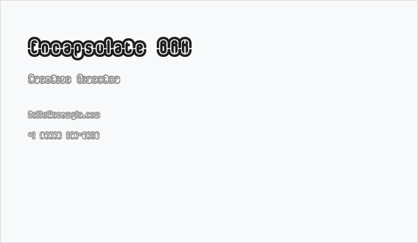 Encapsulate BRK Business Card