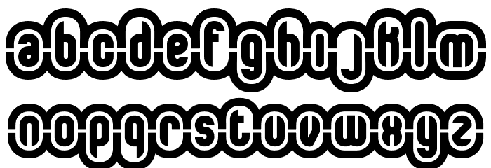 Encapsulate BRK Font LOWERCASE