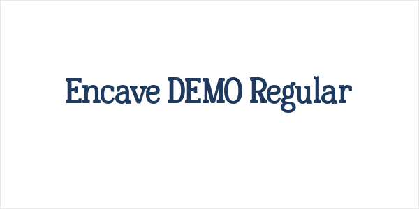 Encave DEMO Regular Logo