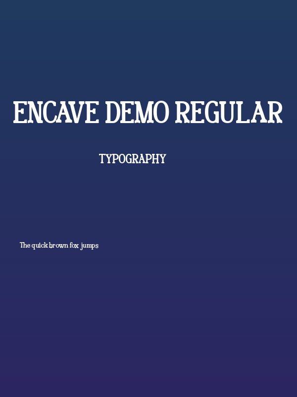 Encave DEMO Regular Poster