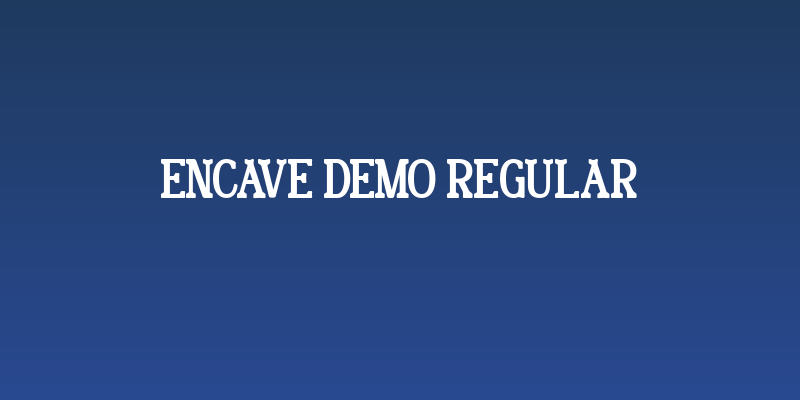 Encave DEMO Regular Social Header