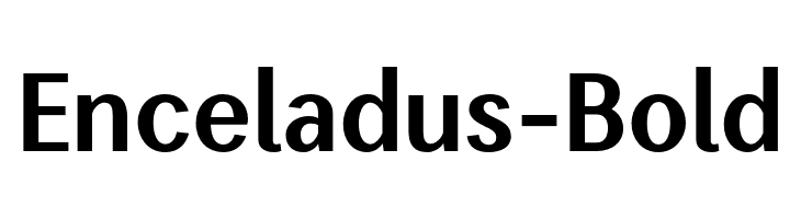 Enceladus-Bold  font caratteri gratis