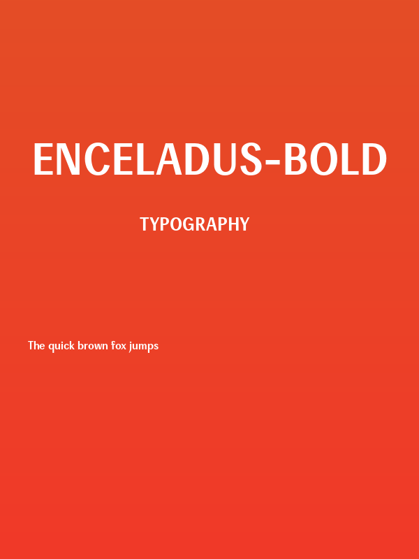 Enceladus-Bold Poster