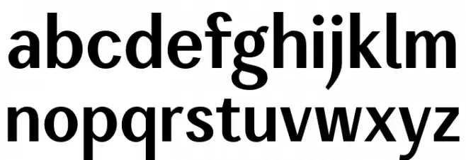 Enceladus-Bold फ़ॉन्ट लोअरकेस