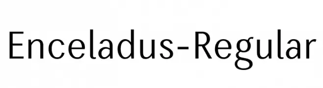 Enceladus-Regular  تنزيل الخطوط