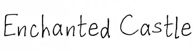 Enchanted Castle  Descarca Fonturi Gratis